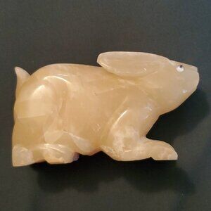 Vintage Alabaster Bunny